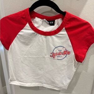 Jagger and Stone Cropped Graphic Tee